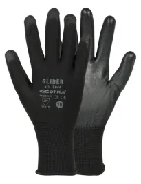 12 Paia - Guanti da Lavoro Cofra Glider Strech in Poliuretano G044-D100