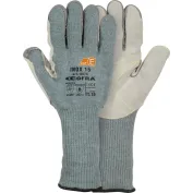 12 Paia - Guanti da Lavoro Cofra Inox 15 in Pelle G074-D100 12 Paia - Guanti da Lavoro Cofra Inox 15 in Pelle G074-D100