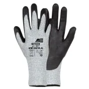 12 Paia - Guanti da Lavoro Cofra in Nitrile Niteck G077-DD00