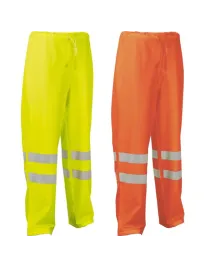 Copripantaloni da Lavoro Impermeabili Alta Visibilità Cofra Micene V451-0