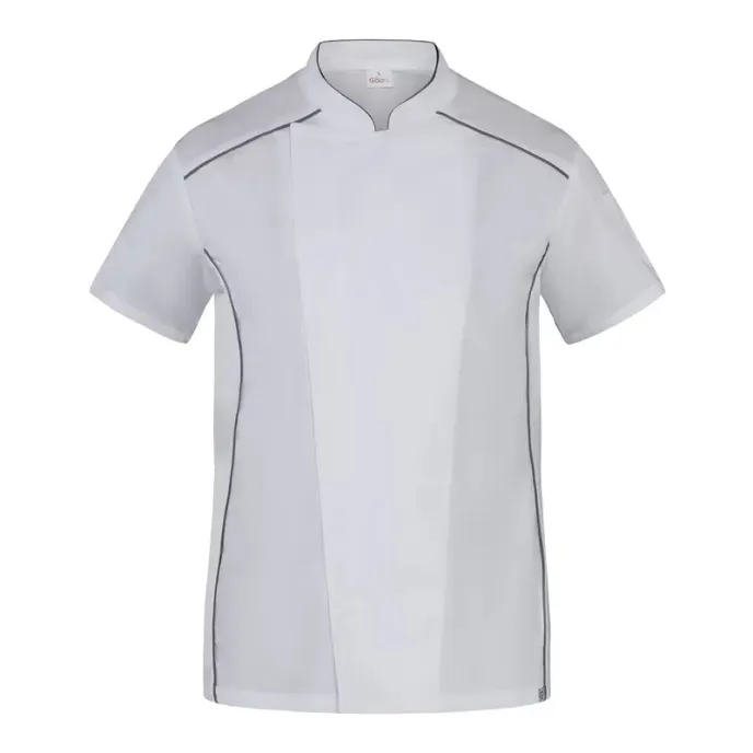Fuori tutto - Giacca da Lavoro Manica Corta 100% Cotone da Cuoco Giblor's Omar Q8G00673 taglia 3XL