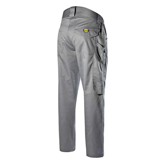 Fuori tutto - Pantaloni da lavoro Diadora Multitasche Rock Ligh Cotton 702.175342 Taglia XL Colore Grigio