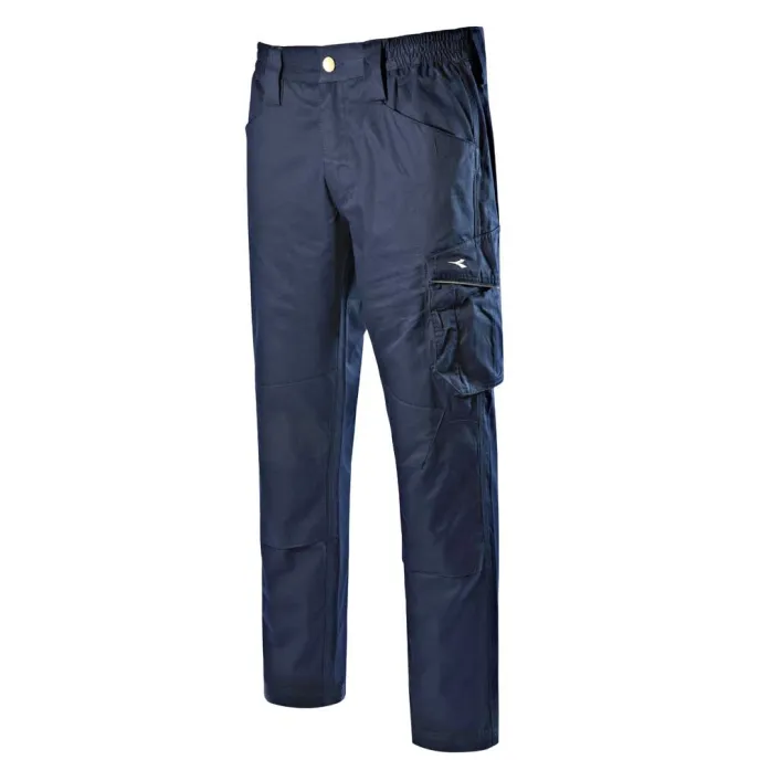 Fuori tutto - Pantaloni da lavoro Diadora Multitasche Rock Ligh Cotton 702.175342 Taglia XL Colore Grigio