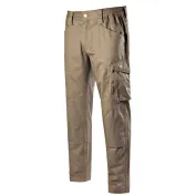 Fuori tutto - Pantaloni da lavoro Diadora Multitasche Rock Ligh Cotton 702.175342 Taglia XL Colore Grigio