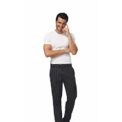 Fuori tutto - Pantaloni Cuoco da Lavoro Siggi Horeca Denzel 28PA0881/00-0648 Taglia 50 Colore Nero