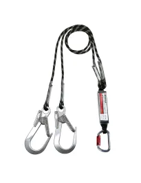 Doppio Cordino da Lavoro Anticaduta Cofra Cruxon A021-1118