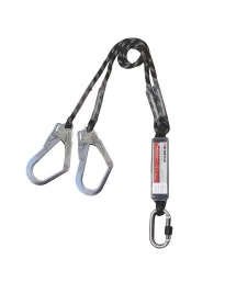 Doppio Cordino da Lavoro Anticaduta Cofra Usplit A021-1112