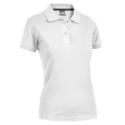 Fuori tutto - Polo da Lavoro da Donna 100% Cotone Sottozero Angy Jersey E0490 Taglia L Colore Bianco
