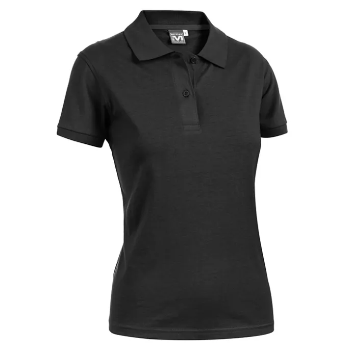Fuori tutto - Polo da Lavoro da Donna 100% Cotone Sottozero Angy Jersey E0490 Taglia L Colore Bianco