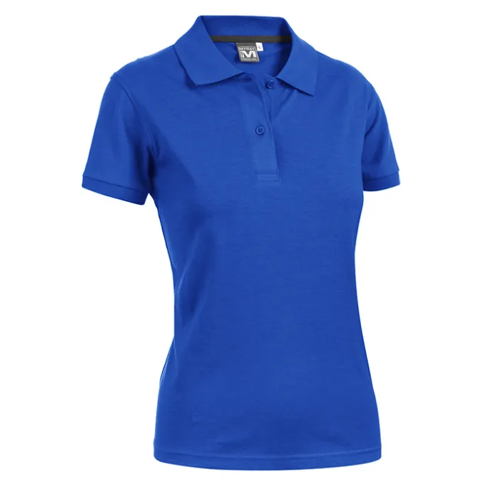 Fuori tutto - Polo da Lavoro da Donna 100% Cotone Sottozero Angy Jersey E0490 Taglia L Colore Bianco