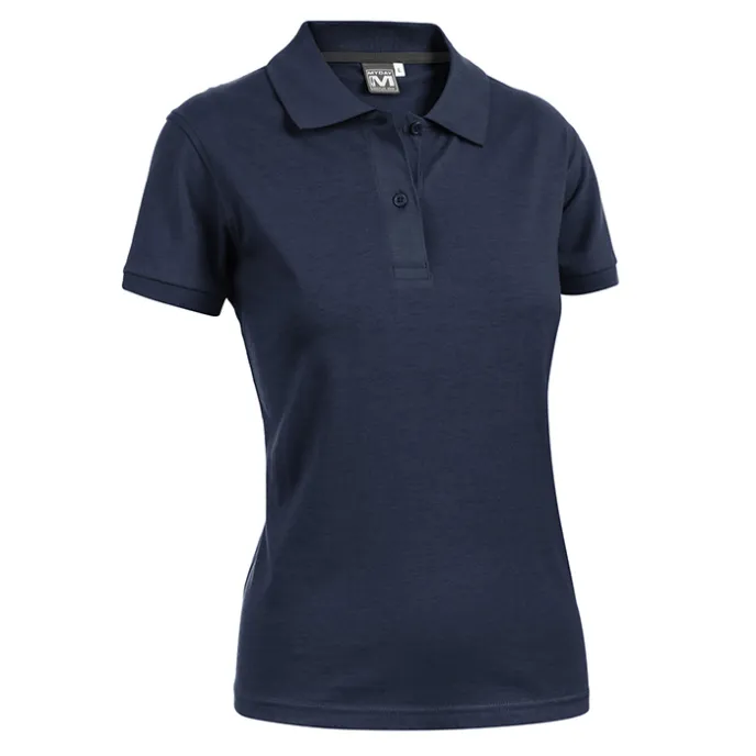 Fuori tutto - Polo da Lavoro da Donna 100% Cotone Sottozero Angy Jersey E0490 Taglia L Colore Blu Navy