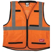 Gilet da Lavoro Premium Alta Visibilità Multitasche Milwaukee 4932471895 Gilet da Lavoro Premium Alta Visibilità Multitasche Milwaukee 4932471895