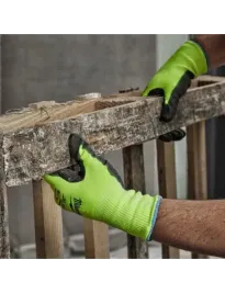 Guanti da Lavoro Milwaukee Alta Visibilità Hi-vis cut B 4932479921