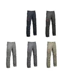 Fuori tutto - Pantaloni da Lavoro Multitasche U-Power Smile HY015BC Taglia 46 Colore Grey Meteorite