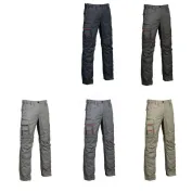 Fuori tutto - Pantaloni da Lavoro Multitasche U-Power Smile HY015BC Taglia 46 Colore Grey Meteorite