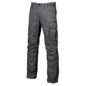 Fuori tutto - Pantaloni da Lavoro Multitasche U-Power Smile HY015BC Taglia 46 Colore Grey Meteorite