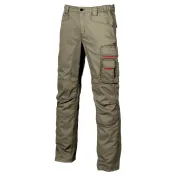 Fuori tutto - Pantaloni da Lavoro Multitasche U-Power Smile HY015BC Taglia 46 Colore Grey Meteorite