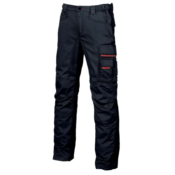 Fuori tutto - Pantaloni da Lavoro Multitasche U-Power Smile HY015BC Taglia 46 Colore Grey Meteorite