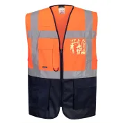 Gilet da Lavoro Alta Visibilità Multitasche Varsavia Executive Portwest C476 Gilet da Lavoro Alta Visibilità Multitasche Varsavia Executive Portwest C476