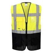 Gilet da Lavoro Alta Visibilità Multitasche Varsavia Executive Portwest C476 Gilet da Lavoro Alta Visibilità Multitasche Varsavia Executive Portwest C476