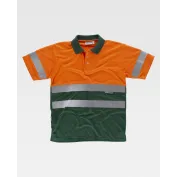 Polo da Lavoro Workteam Manica Corta Alta Visibilità C3860