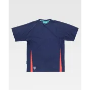 T-shirt da Lavoro Workteam Manica Corta Bicolore Stretch WF2716