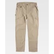 Pantalone da Lavoro Workteam Multitasche Stretch Slim B4033
