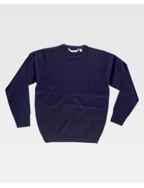 Maglione da Lavoro Workteam Girocollo S5503