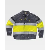 Giacca da Lavoro Workteam Multitasche Alta Visibilità C4110