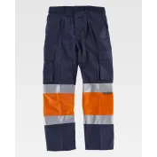 Pantalone da Lavoro Workteam Multitasche Alta Visibilità C4018