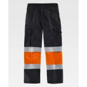 Pantalone da Lavoro Workteam Multitasche Alta Visibilità C4018