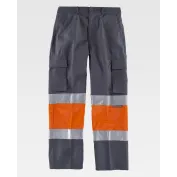 Pantalone da Lavoro Workteam Multitasche Alta Visibilità C4018