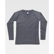 T-shirt da Lavoro Workteam Manica Lunga Donna Stretch B0069