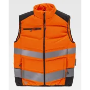 Gilet da Lavoro Workteam Imbottito Alta Visibilità C2951