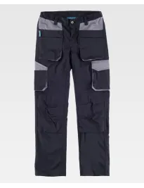 Pantalone da Lavoro Workteam Multitasche Stretch WF2650