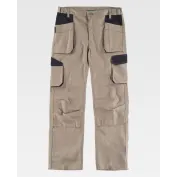 Pantalone da Lavoro Workteam Multitasche Stretch WF2650