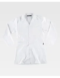 Camice da Lavoro Workteam Unisex con Chiusura a Bottoni B6701