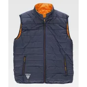 Gilet da Lavoro Workteam Imbottito Reversibile Alta Visibilità C8250