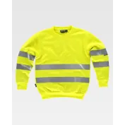 Felpa da Lavoro Workteam Alta Visibilità C9030