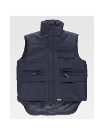 Gilet da Lavoro Workteam Imbottito Multitasche S3200