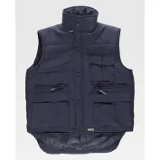 Gilet da Lavoro Workteam Imbottito Multitasche S3200