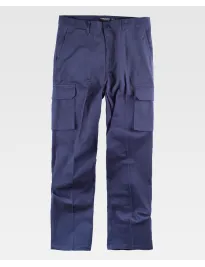 Pantaloni da Lavoro Workteam Retto Multitasche B1421