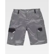 Bermuda da Lavoro Workteam Stretch Multitasche WF2817