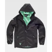 Giacca da Lavoro Workteam Workshell Cappuccio Uomo S9499