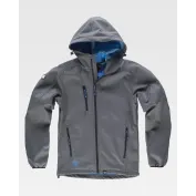 Giacca da Lavoro Workteam Workshell Cappuccio Uomo S9499