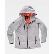 Giacca da Lavoro Workteam Workshell Multitasche con Cappuccio Donna S9494