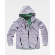 Giacca da Lavoro Workteam Workshell Multitasche con Cappuccio Donna S9494