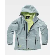 Giacca da Lavoro Workteam Workshell Multitasche con Cappuccio Donna S9494