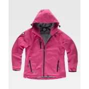 Giacca da Lavoro Workteam Workshell Multitasche con Cappuccio Donna S9494