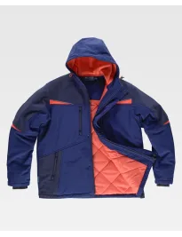 Giacca da Lavoro Workteam Workshell Imbottita Stretch WF2758